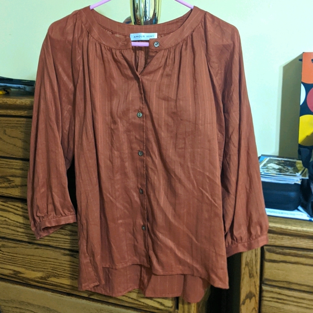 Long sleeved Amour Vert blouse